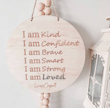 Load image into Gallery viewer, Luna's Mantra Affirmation Plaque