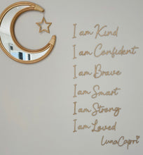 Load image into Gallery viewer, Luna's Mantra Wall Affirmation